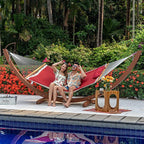 Lazy Daze Hammocks 12 FT Double Quilted Fabric Hammock - Image 2