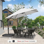 PURPLE LEAF 9'×9' Patio Umbrella - Image 2