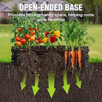 WORKPRO 2PK 4x2x1ft Outdoor Galvanized Raised Garden Bed Kit, Rust & Corrosion - Image 5