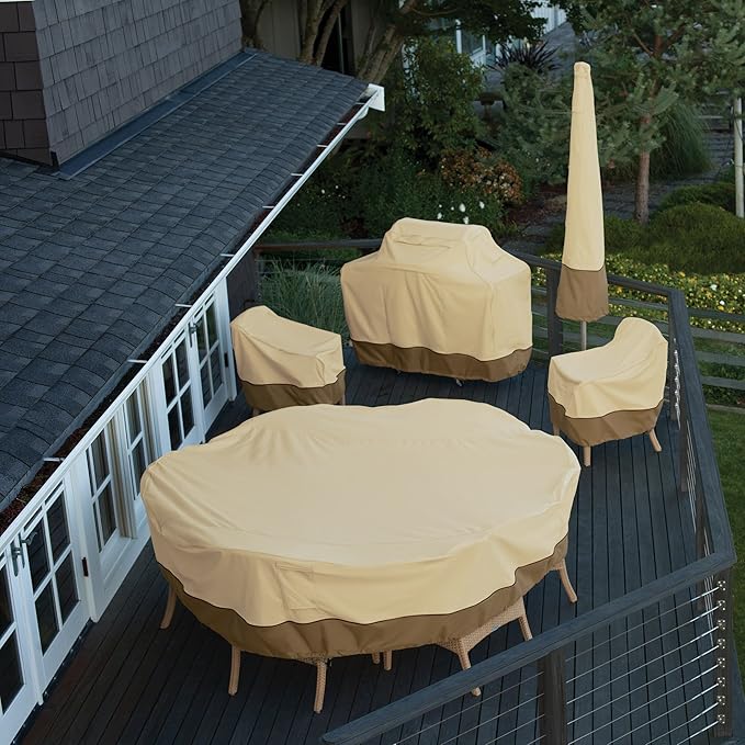 Classic Accessories Veranda Water-Resistant 13 Foot Offset Patio Umbrella - Image 8