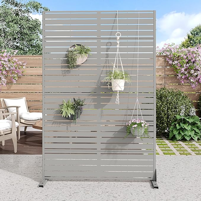 Casaphoria Metal Privacy Screen Outdoor by Casaphoria
