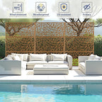 Outdoor Privacy Screen, Freestanding Privacy Fence Panels - Image 3
