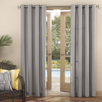 Sun Zero Marina Indoor/Outdoor UV Protectant Energy Efficient Grommet Curtain - Image 5