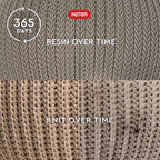 KETER Urban Knit Pouf Ottoman Set of 2 - Image 8