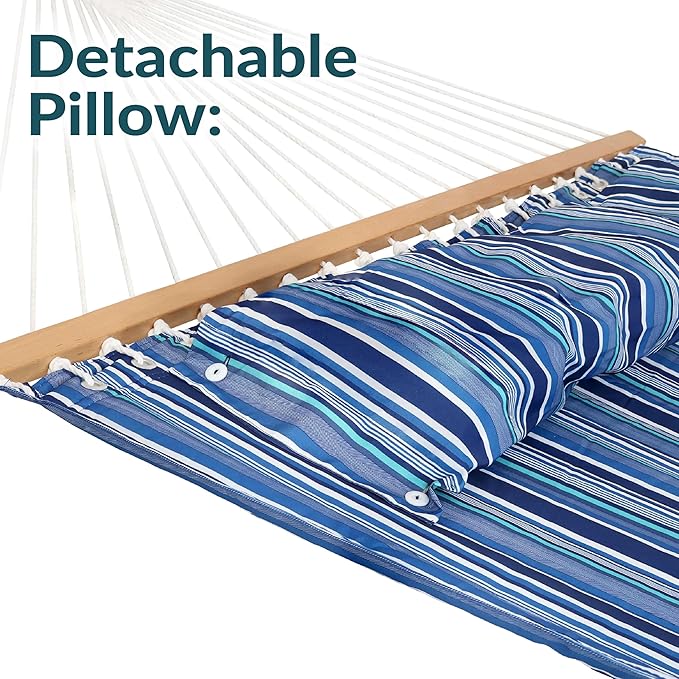 Sunnydaze Quilted Outdoor Hammock - Image 7