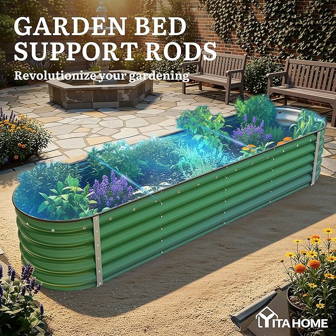 YITAHOME 17" Tall 9 in 1 Large Raised Garden Bed Kit, Outdoor Above Ground - Image 6