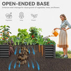 YITAHOME 6x3x1.5 ft Galvanized Raised Garden Bed Kit, Large Metal Planter Box - Image 4