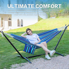 PNAEUT Double Hammocks with Stand - Image 2