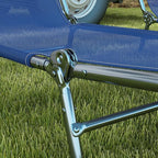 Outsunny 2 Piece Folding Chaise Lounge Chairs, Pool Sun Tanning Chairs - Image 8