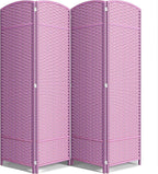 Sorbus 4-Panel Black Room Divider by Sorbus