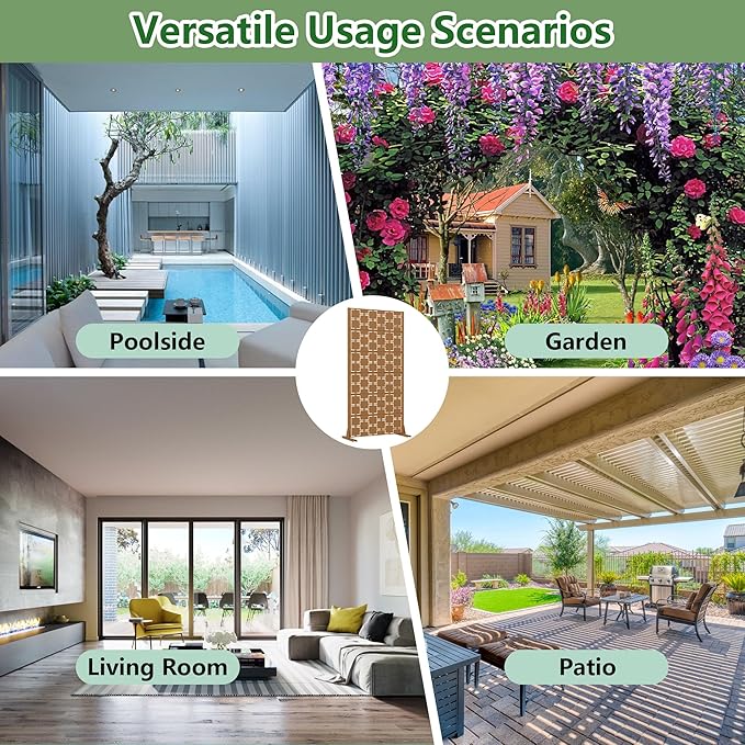 Casaphoria Metal Privacy Screen Outdoor - Image 6