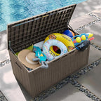 Greesum 100 Gallon Resin Patio Storage Box - Image 4