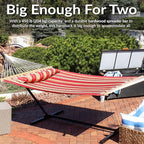Sunnydaze Quilted Outdoor Hammock - Image 6