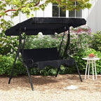 Tangkula 3 Person Porch Swing, Patio Swing - Image 2