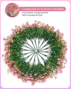 Artificial Flowers for Outdoors Faux Outside Plants Spring Summer Decorations - Image 3