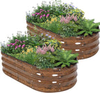 Galvanized Raised Garden Bed by BIRDSINYARD