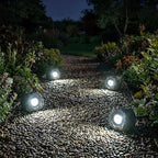 Solar Rock Lights Outdoor – 4 Pack Waterproof LED Landscape Garden Spotlights - Image 7