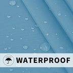 Easy-Going Outdoor Patio Curtains Detachable Tab Top Windproof Weatherproof - Image 4