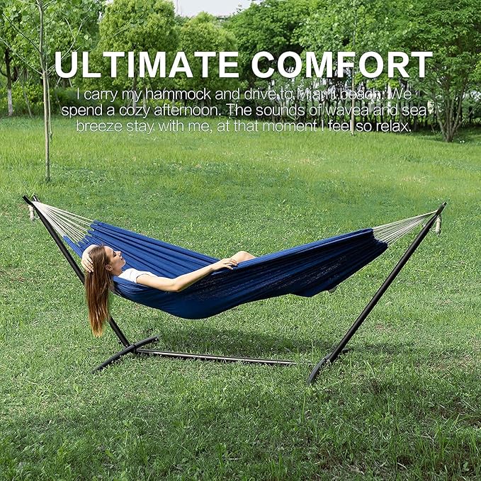 PNAEUT Double Hammocks with Stand - Image 3