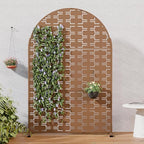 Casaphoria Metal Arched Privacy Screen Outdoor by Casaphoria