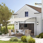 Outsunny 10' x 10' Outdoor Pergola Gazebo - Image 2