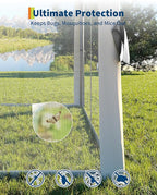 Canopy Tent 13x13 ft, Pop Up Gazebo One-Push Setup - Image 8