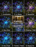 suddus Solar Garden Lights Outdoor Waterproof Decorative, Flowerbed Party - Image 5