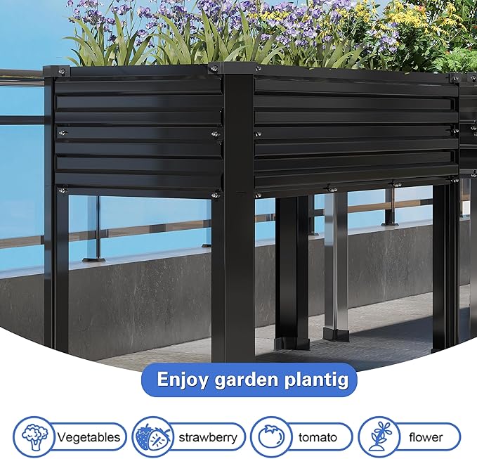 2PCS Galvanized Raised Garden Bed - Image 7