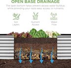 Best Choice Products 8x2x2ft Raised Outdoor Metal Garden Bed, Deep Root Box - Image 5