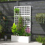 Outsunny Galvanized Raised Garden Bed - Image 8
