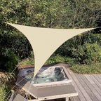 Patio Paradise 26' x 26' x 26' Sun Shade Sail Triangle Canopy Shade Cloth - Image 6