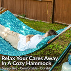 Sunnydaze Quilted Outdoor Hammock - Image 4