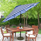 Blissun 9' Outdoor Patio Umbrella, Outdoor Table Umbrella, Yard Umbrella - Image 5