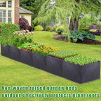 POILKMNI 12x2x1ft Fabric Raised Garden Bed - Image 7