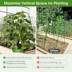 Cucumber Trellis for Raised Bed, U-Shape Garden Trellis for Climbing Plants - Image 4