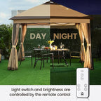 Yaheetech 11'x11' Pop Up Gazebo Instant Tent - Image 3