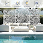 Outdoor Privacy Screen, Freestanding Privacy Fence Panels - Image 3