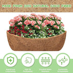 Riare 4 Pack 30 Inch Trough Coco Coir Liners - Image 3