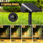 Solar Spot Lights Outdoor, 4 Modes Auto On/Off Solar Landscape Spotlights - Image 3