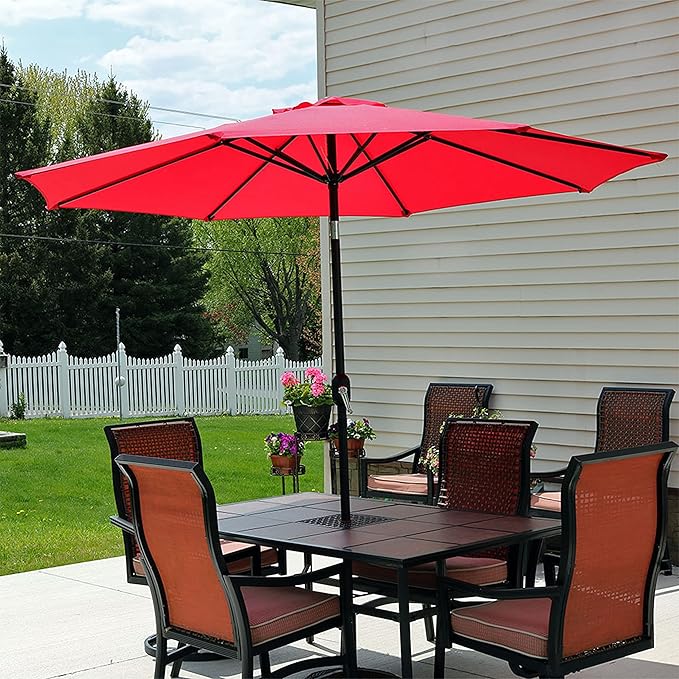 Sunnydaze Outdoor Patio Umbrella - Image 8