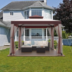 Patio Gazebo Tent Outdoor Canopy Shelter 10'x10' - Image 2