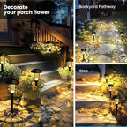 SOLPEX Solar Lights for Outside, Solar Outdoor Pathway Garden Lights Waterproof - Image 5