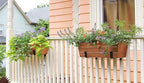 Achla Designs C-20C Copper Plated Flower Box, Medium Window Flowerbox Planter - Image 3