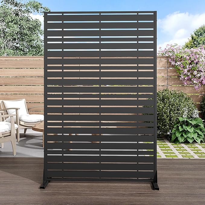 Casaphoria Metal Privacy Screen Outdoor by Casaphoria
