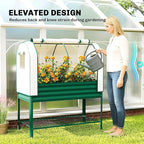 Outsunny Galvanised Raised Garden Bed - Image 5