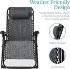 Best Choice Products Oversized Zero Gravity Chair, Folding Outdoor Patio - Image 5