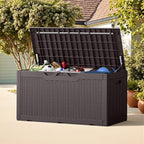 Greesum Outdoor Storage Box 100 Gallon Storage Bin - Image 3