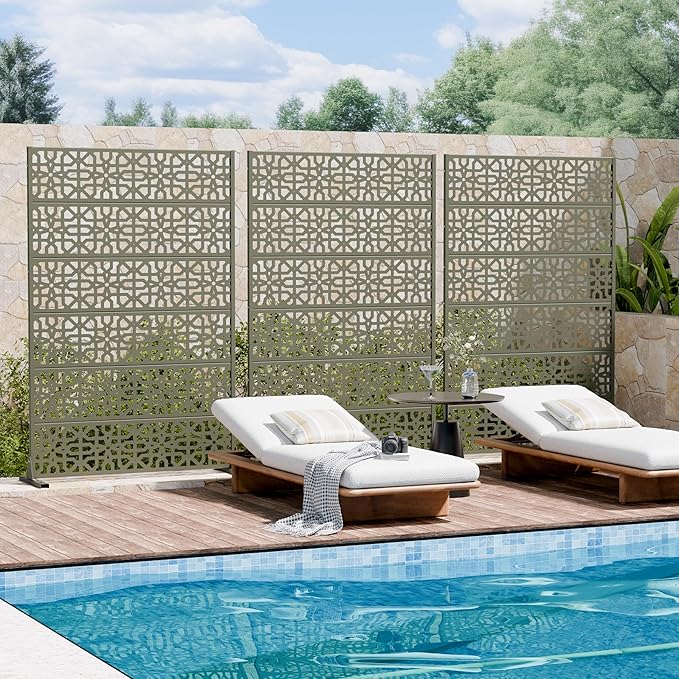 Casaphoria Metal Privacy Screen Outdoor - Image 2