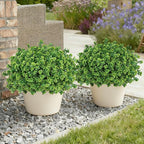 Artificial Fake Outdoor Plants for Spring Summer Decoration, 12 Bundles Fake - Image 9