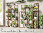 EnHomee Plant Stand Indoor Wood Plant Stand Outdoor Plant Shelves - Image 4